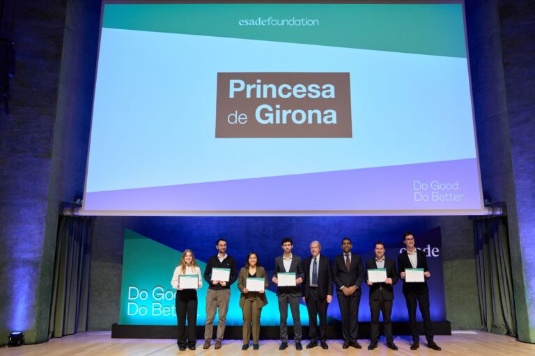 Acto institucional de entrega de las Becas Princesa de Girona Esade